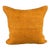 20 x 20 Hemp Pillow Turkish Cushion Natural Orange Pillow Cushion Cover For Sale