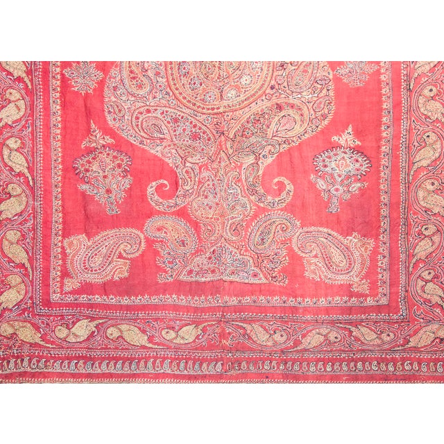 Late 19th Century Persian Kirman Suzani Rug For Sale - Image 12 of 15