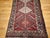 Vintage Persian Shiraz Tribal Area Rug, Hand-Knotted Wool, Geometric Pattern, Burgundy & Ivory, 5x10 For Sale - Image 17 of 18
