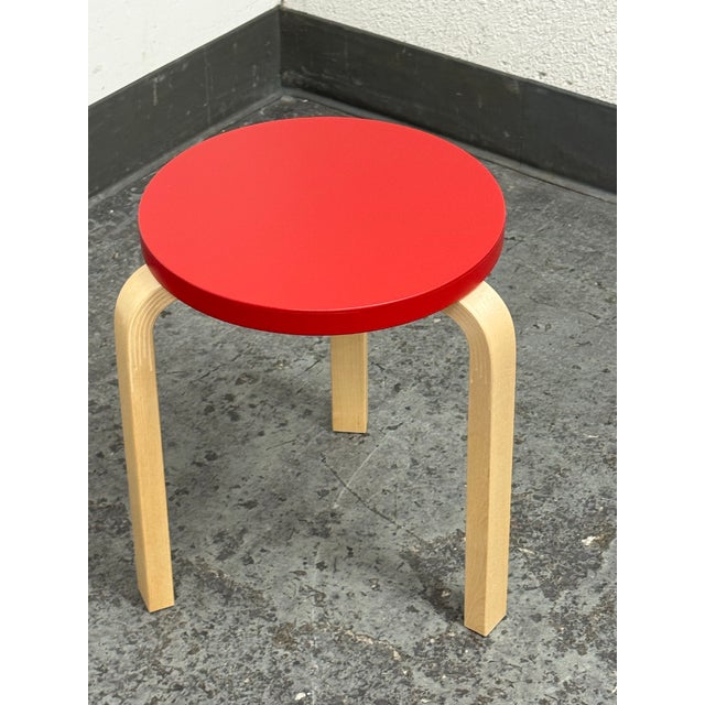 Alvar Aalto for Artek Stool, Model 60 For Sale In San Francisco - Image 6 of 12