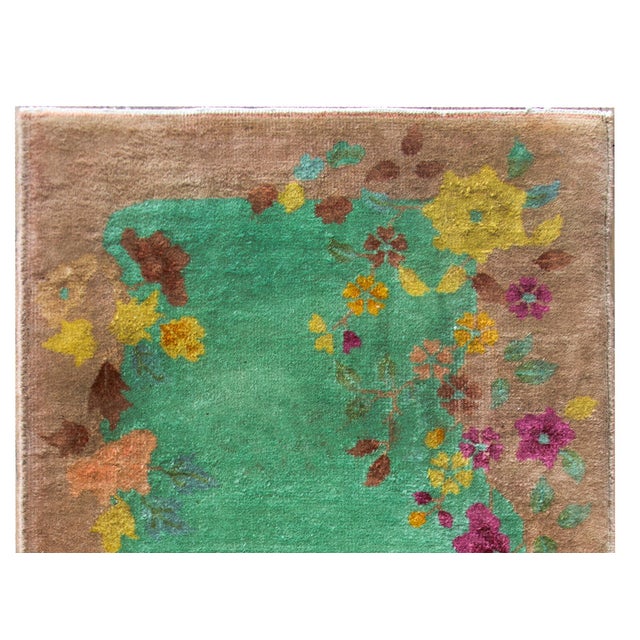 Early 20th Century Chinese Art Deco Rug For Sale - Image 13 of 15