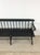 American Antique Black Painted Deacons Bench For Sale - Image 3 of 18