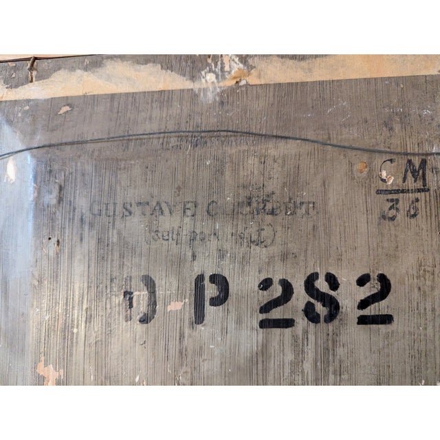 Mid 19th Century Self Portrait Attributed to Gustave Courbet, Framed For Sale - Image 4 of 6