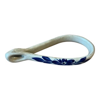 Ceramic Floral Boho Towel Hanger Wall Hanging For Sale