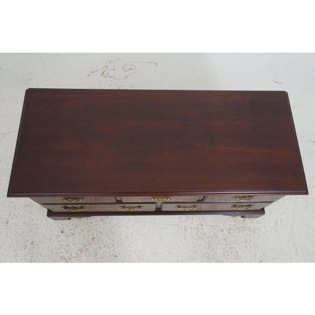 Ethan Allen Georgian Court Cherry Blanket Chest For Sale In Philadelphia - Image 6 of 18