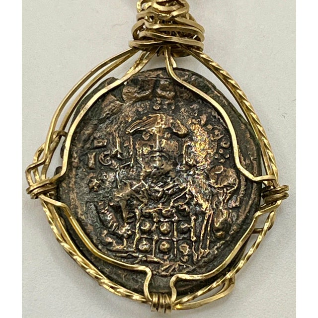 Traditional First Image of Jesus as Pendant For Sale - Image 3 of 9