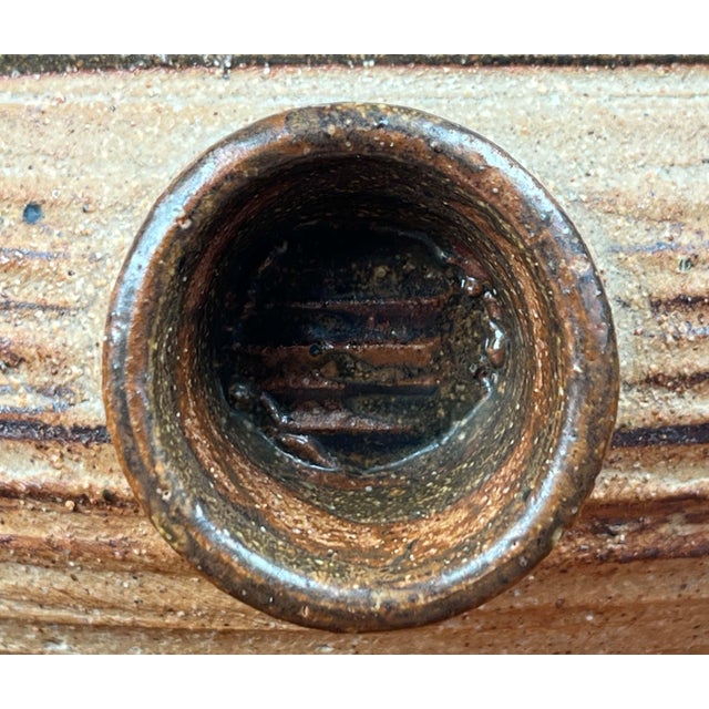 Mid-Century Modern Danish Studio Pottery Bowl by Tue Poulsen for Tue Keramik, 1960s For Sale - Image 6 of 18