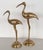 Metal Vintage Italian Brass Cranes, 1970s, Set of 2 For Sale - Image 7 of 13