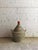 Large Vintage Wine Balloon in Grey Basket, Italy, 1950s For Sale - Image 10 of 10