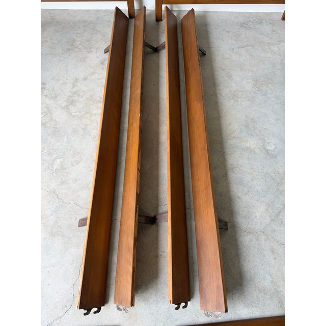 1960s Vintage Heywood-Wakefield Mid-Century Modern Twin Bed Frames – A Pair For Sale - Image 11 of 12