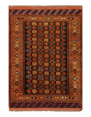 Pasargad DC Pak Kazak Lamb's Wool Rug - 4'11" X 6'3"