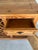 Mid 20th Century Rustic Knotty Pine Drop Leaf Bar W/Wine Rack For Sale - Image 4 of 18