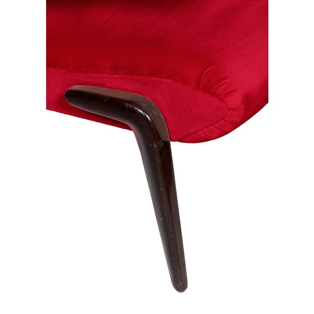P71 Lounge Chairs by Osvaldo Borsani for ABV, 1950s, Set of 2 For Sale - Image 3 of 6