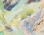 A 1990 abstract oil painting, titled "Winterhill," by the artist Cristina Beach. This abstract painting features streaks...