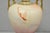 Antique Nippon Hand Painted Porcelain Small Pink Floral Vase W Gold Twin Handles For Sale - Image 10 of 12