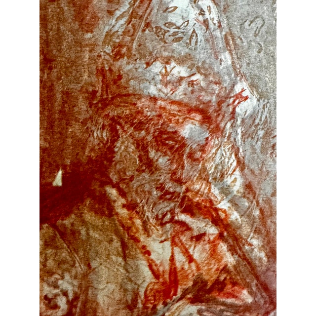 1960s Edna Hibel “David & Bathsheba” Lithograph | Signed “Hibel” & “Unique” | Everett Oehlschlaeger Galleries Chicago For Sale - Image 11 of 15