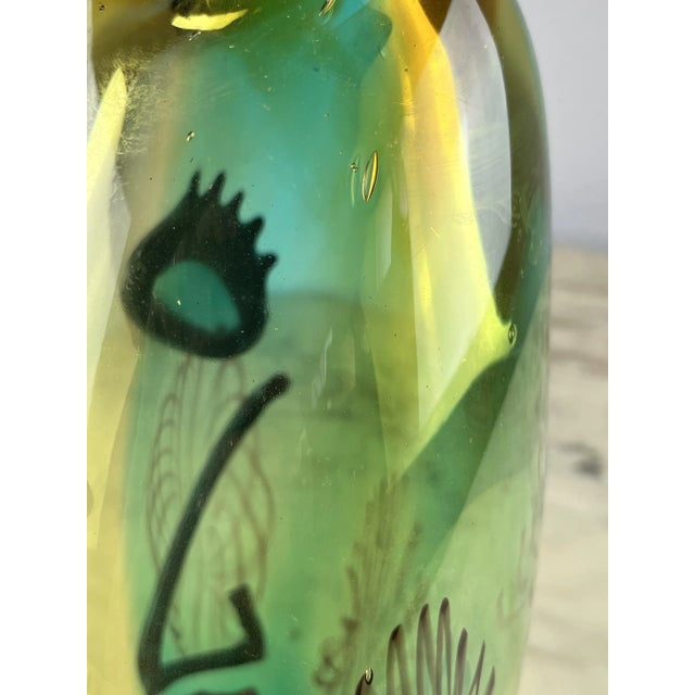 Vintage Murano Glass Vase, 1980s For Sale - Image 10 of 11