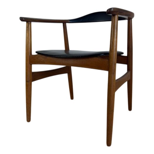 Vintage Danish Teak Armchair, 1960 For Sale