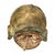 Antique Thai Bronze Buddha Head Statue Ayutthaya Rattanakosin Style on Stand 8" For Sale - Image 10 of 12
