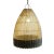 2020s Wicker Tux Weave Pendant Light Medium For Sale - Image 5 of 7