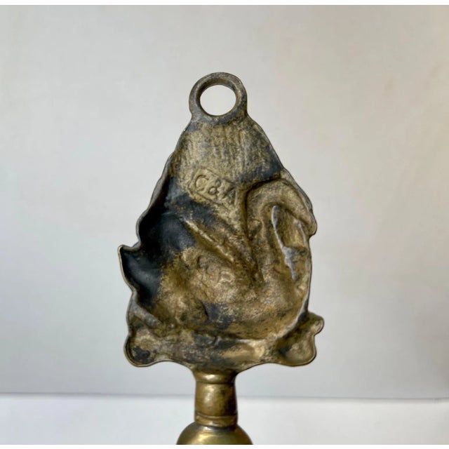 Metal Antique English Brass Shoe Horn from Cross & Assinder, 1920s For Sale - Image 7 of 8