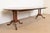 Baker Furniture Company Baker Furniture Georgian Cherry Wood Double Pedestal Extension Dining Table, Newly Refinished For Sale - Image 4 of 12
