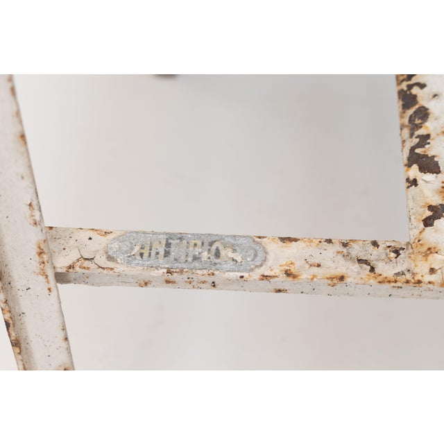 Small Antique Steps in Steel, 1890s For Sale - Image 6 of 7