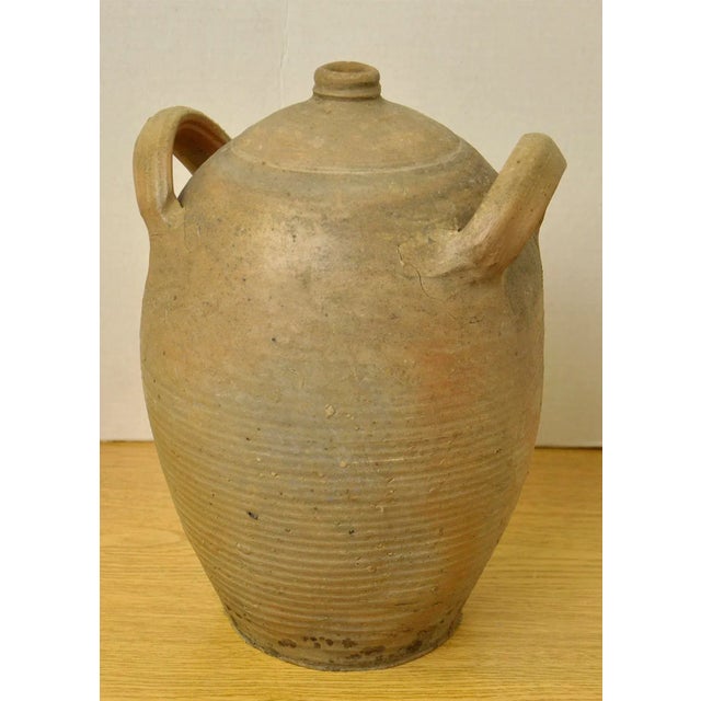 Vintage French Stoneware Jug For Sale In New York - Image 6 of 8