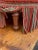 Pair of Large Napoleon III Armchairs in Gold and Red For Sale - Image 12 of 12