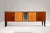 Art Deco Walnut and Maple Sideboard with Handles, 1940 For Sale - Image 4 of 14