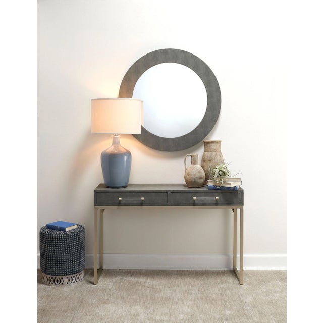 Contemporary Lifestyle by JY Plum Jar Table Lamp in Grey, Medium For Sale - Image 3 of 7