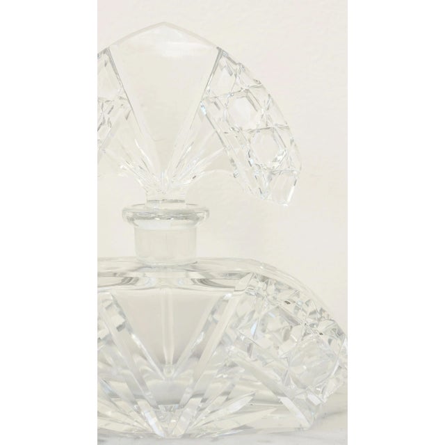 Antique Art Deco Perfume Bottle With Dauber For Sale In New York - Image 6 of 12