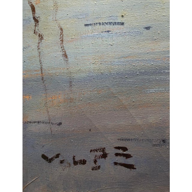 Angiolo Volpe, Livorno Retoni Sull Arnaccio, Oil on Canvas, Framed For Sale - Image 3 of 14