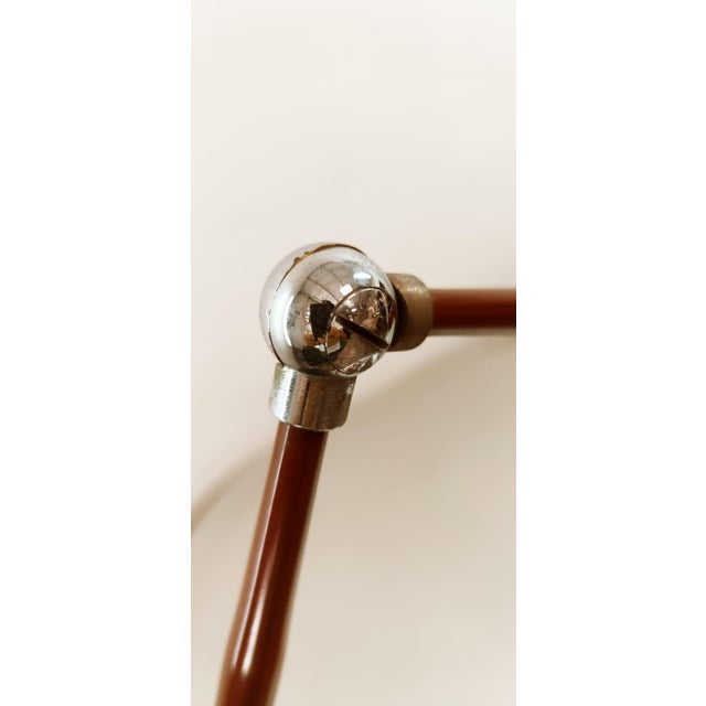 Metal Study Table Lamp with Clamp and Ignition at the Base For Sale - Image 7 of 13