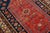 Antique Persian Shirvan Red Wool Rug With Tribal Design For Sale In New York - Image 6 of 7