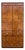 1970s Modern Burl Wood Gentleman’s Armoire Cabinet by John Stuart For Sale