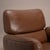 Metal Otto Zapf Executive Lounge Chair by Knoll in Original Chocolate Brown Leather For Sale - Image 7 of 9