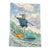 “Surfer Girl” Original Watercolor by Nancy Smith For Sale