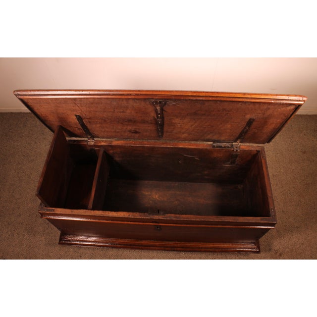 17th Century Spanish Chest in Walnut For Sale - Image 10 of 11