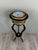 An elegant Napoleon III style jardinière on a stand, dating from the second half of the 19th century. Made of ebonized...