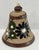 Late 20th Century Handcrafted Mexican Stoneware Pottery Folk Art Floral Bell For Sale - Image 11 of 12