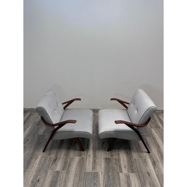 Set of Mid-Century Armchairs For Sale - Image 6 of 18