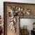1990s Italian Hand Carved & Hand Painted Mirror For Sale - Image 4 of 10