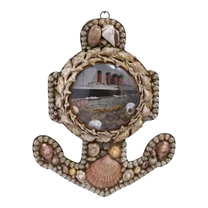 Antique Anchor Form Sailors Valentine