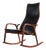 Lamino Chair in Original Black Vinyl Upholstery by Yngve Ekström for Swedese, Sweden For Sale