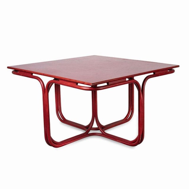 Wood Swedish Embassy Table by Jan Bočan, 1970s For Sale - Image 7 of 7