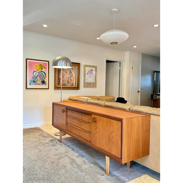 Brown A Beautifully Designed Mid Century Modern Teak Sideboard, Circa 1960s. For Sale - Image 8 of 12
