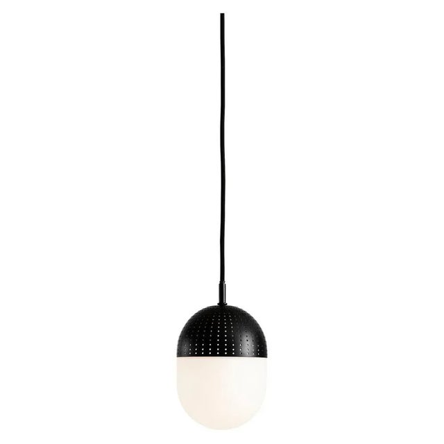 Black Medium Black Dot Pendant Lamp by Rikke Frost For Sale - Image 8 of 8