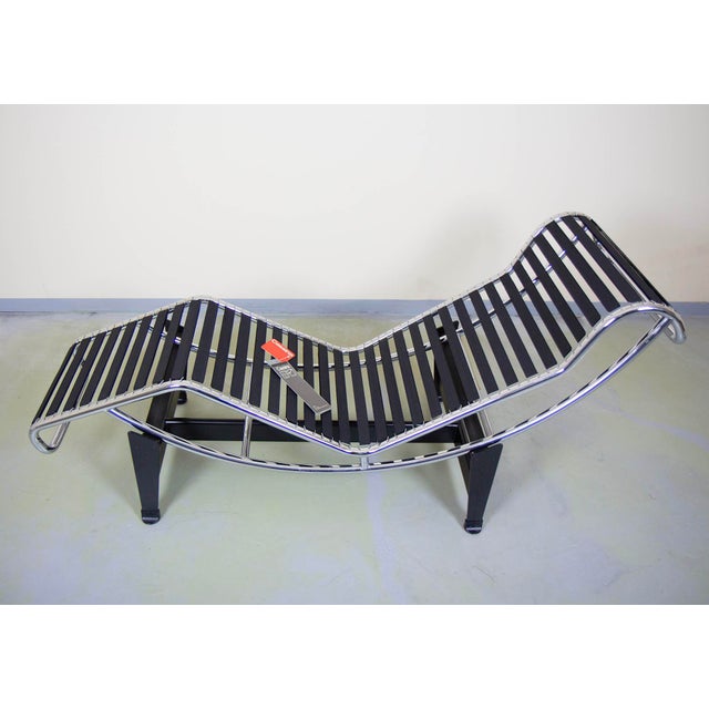 LC4 Chaise Longue by Le Corbusier for Cassina, 1980s For Sale - Image 10 of 14