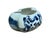 Abstract Tiny Small Blue White Oriental Abstract Graphic Porcelain Container For Sale - Image 3 of 9